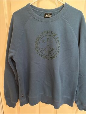 Blue Crewneck Sweatshirt